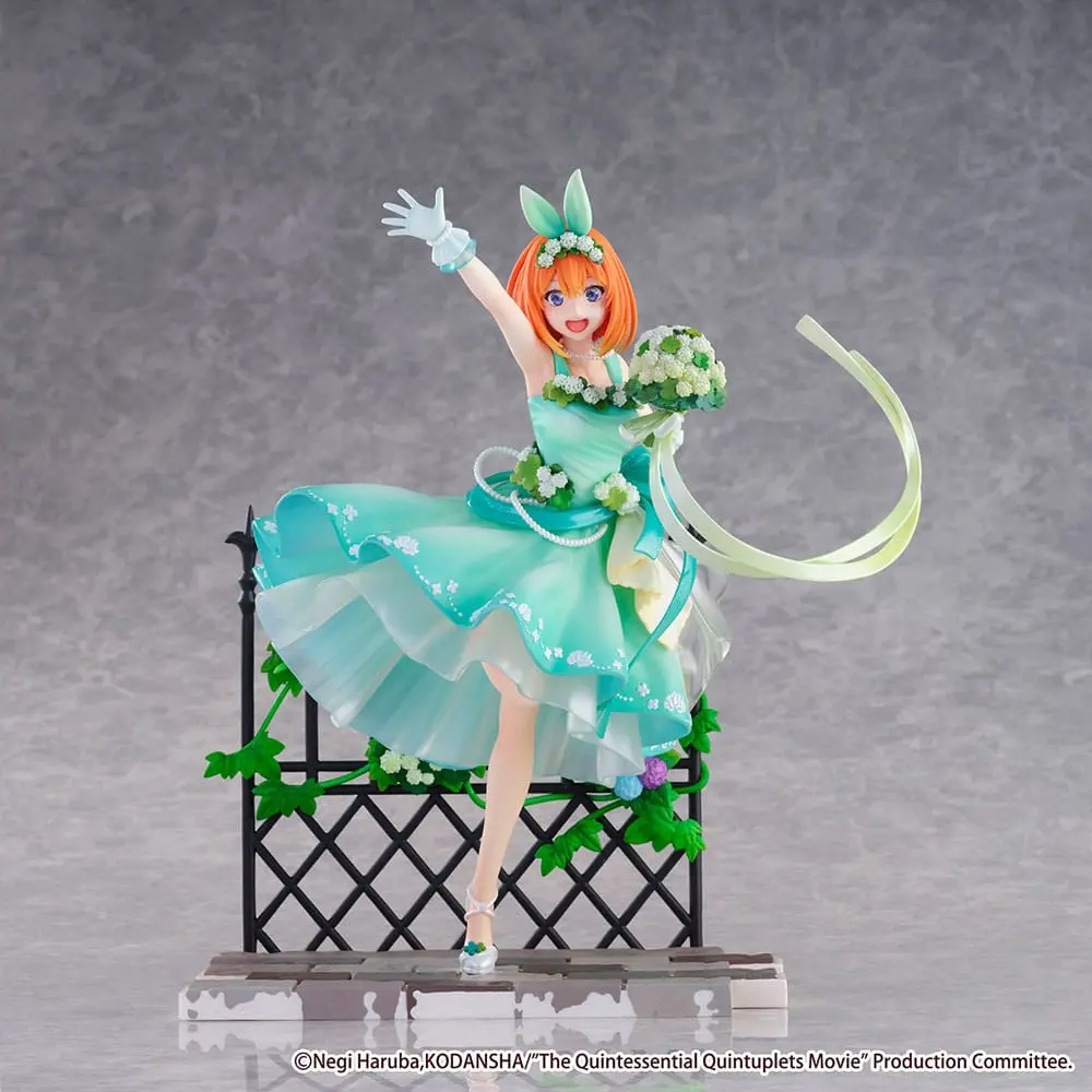 The Quintessential Quintuplets: The Movie PVC Kip 1/7 Yotsuba Nakano Floral Dress Ver. 26 cm fotografija proizvoda