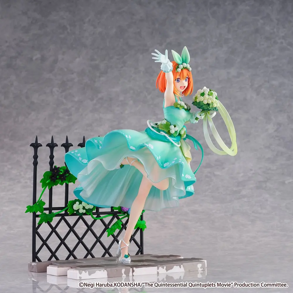 The Quintessential Quintuplets: The Movie PVC Kip 1/7 Yotsuba Nakano Floral Dress Ver. 26 cm fotografija proizvoda