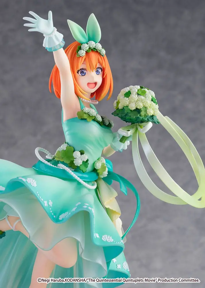 The Quintessential Quintuplets: The Movie PVC Kip 1/7 Yotsuba Nakano Floral Dress Ver. 26 cm fotografija proizvoda