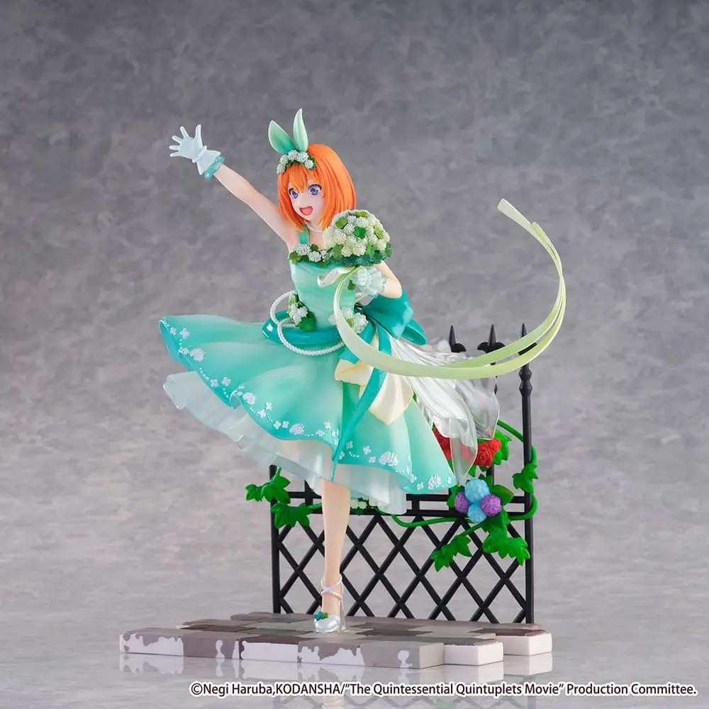 The Quintessential Quintuplets: The Movie PVC Kip 1/7 Yotsuba Nakano Floral Dress Ver. 26 cm fotografija proizvoda