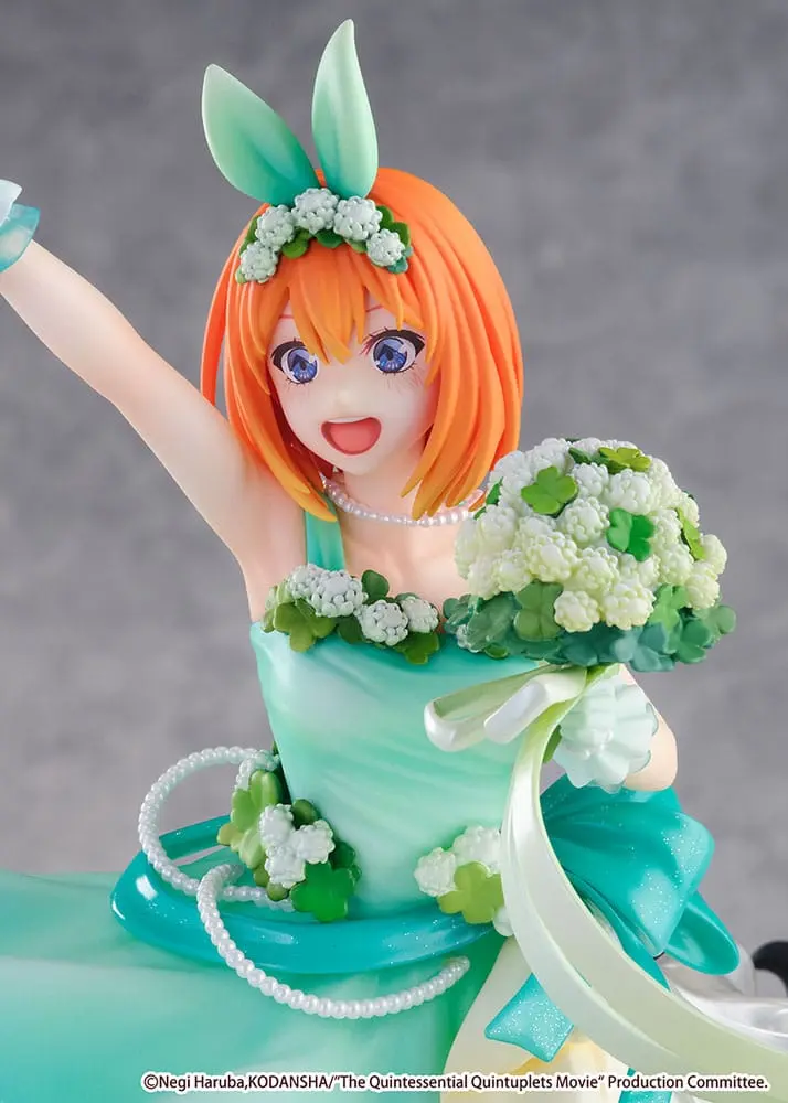 The Quintessential Quintuplets: The Movie PVC Kip 1/7 Yotsuba Nakano Floral Dress Ver. 26 cm fotografija proizvoda