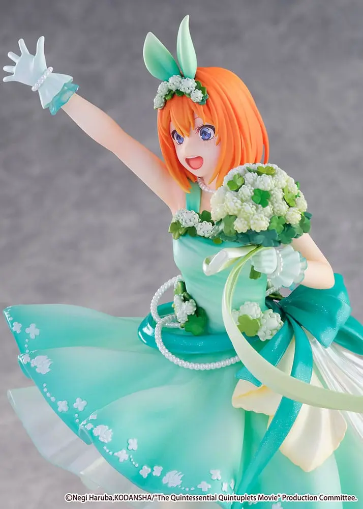 The Quintessential Quintuplets: The Movie PVC Kip 1/7 Yotsuba Nakano Floral Dress Ver. 26 cm fotografija proizvoda