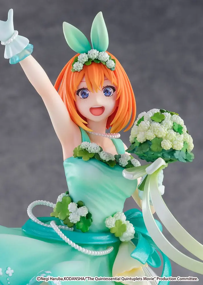 The Quintessential Quintuplets: The Movie PVC Kip 1/7 Yotsuba Nakano Floral Dress Ver. 26 cm fotografija proizvoda