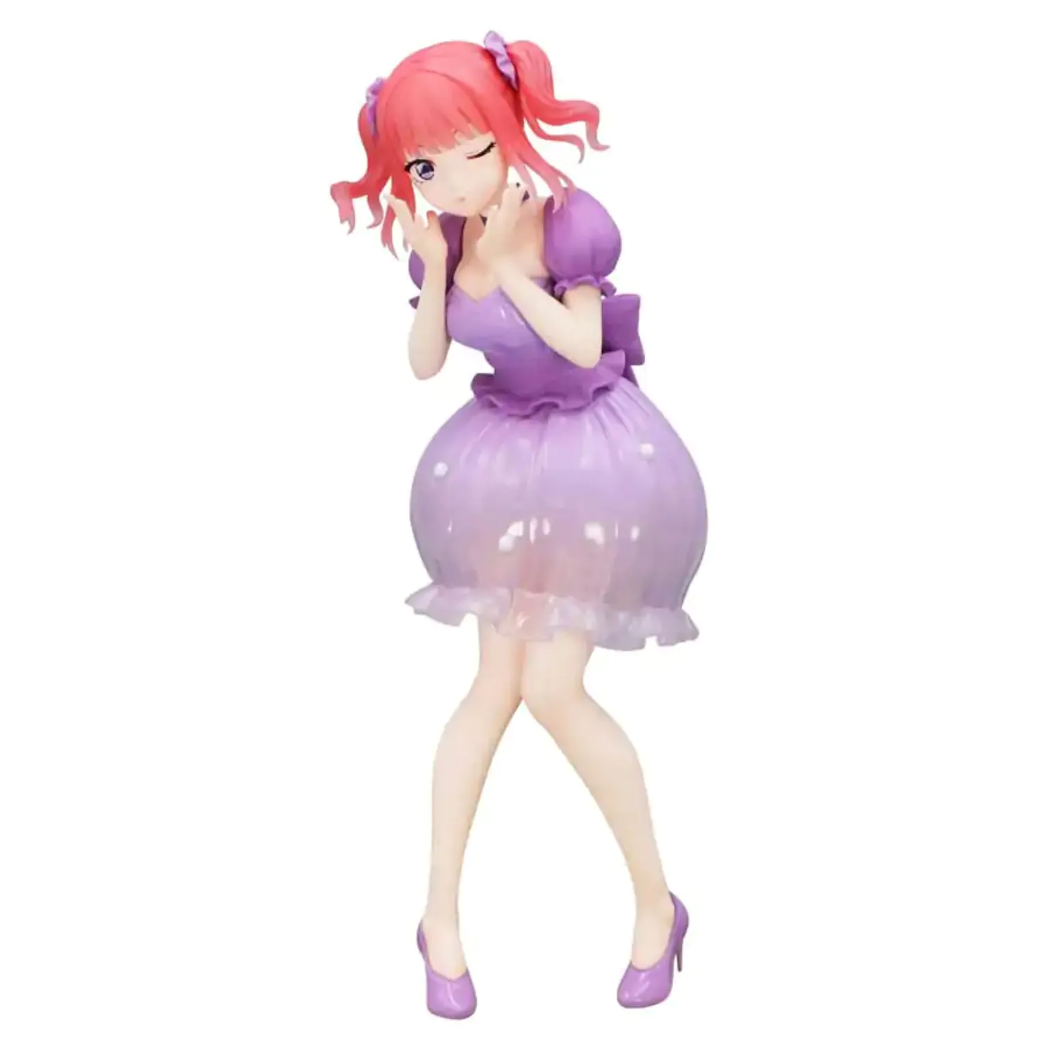 The Quintessential Quintuplets Trio-Try-iT PVC kip Nakano Nino Pastel Dress Ver. 21 cm fotografija proizvoda