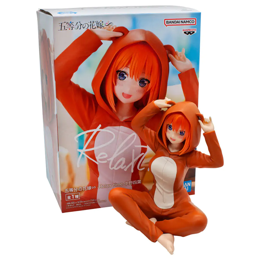 The Quintessential Quintuplets Yotsuba Nakano Relax Time figura 12cm fotografija proizvoda