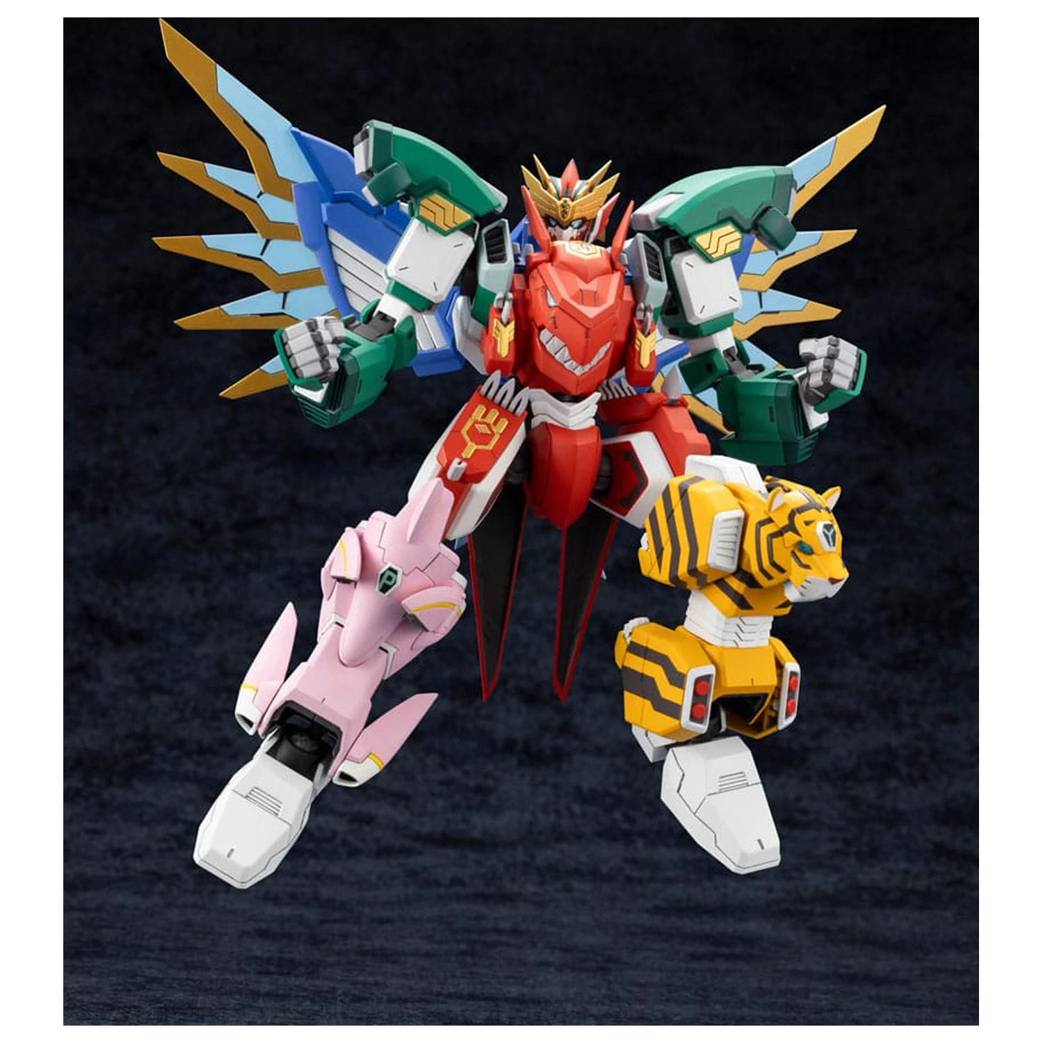 The Red Ranger Becomes an Adventurer in Another World Plastic Model Kit Maximum Kizuna Kaiser 17 cm fotografija proizvoda