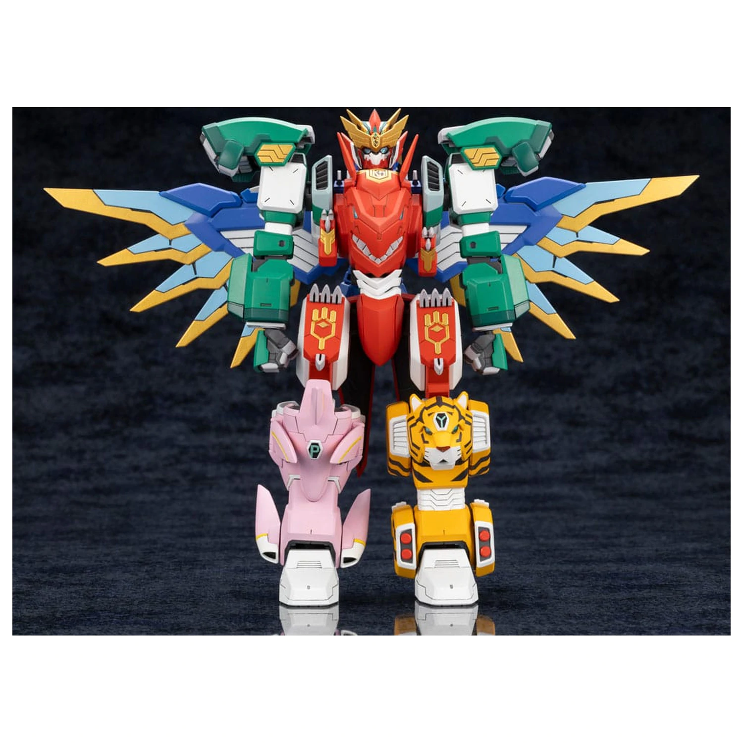 The Red Ranger Becomes an Adventurer in Another World Plastic Model Kit Maximum Kizuna Kaiser 17 cm fotografija proizvoda