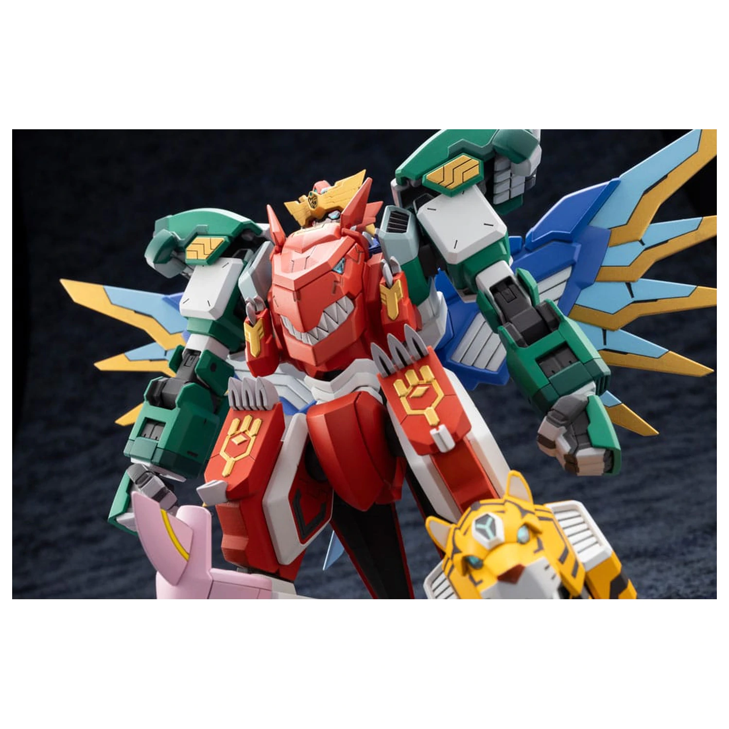 The Red Ranger Becomes an Adventurer in Another World Plastic Model Kit Maximum Kizuna Kaiser 17 cm fotografija proizvoda