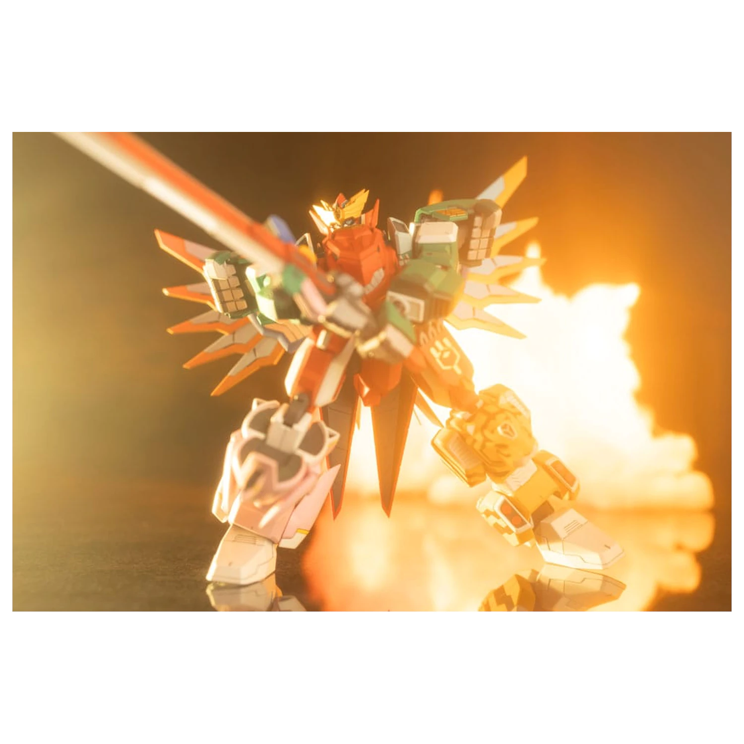 The Red Ranger Becomes an Adventurer in Another World Plastic Model Kit Maximum Kizuna Kaiser 17 cm fotografija proizvoda