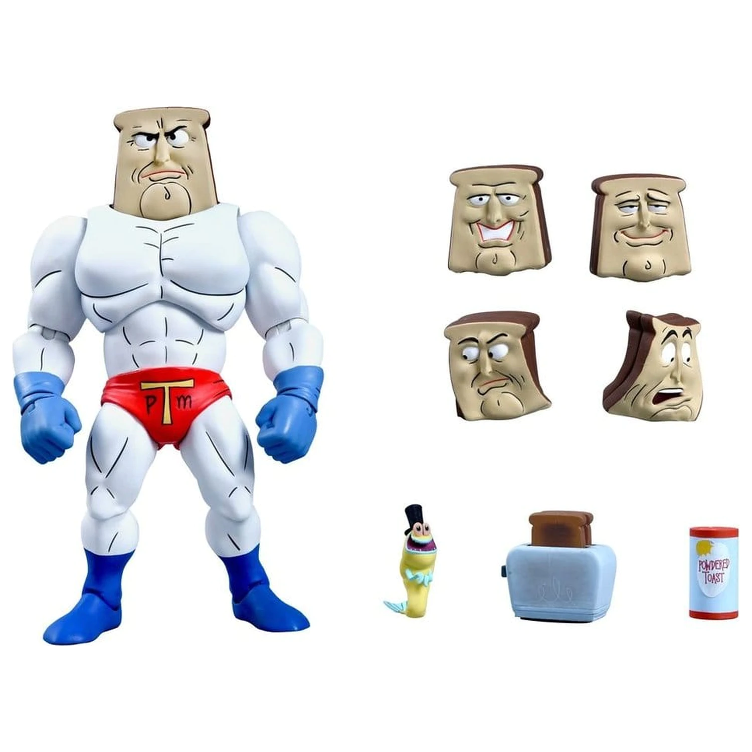 The Ren & Stimpy Show Akcijska figura Ultimate Powdered Toast Man 18 cm fotografija proizvoda