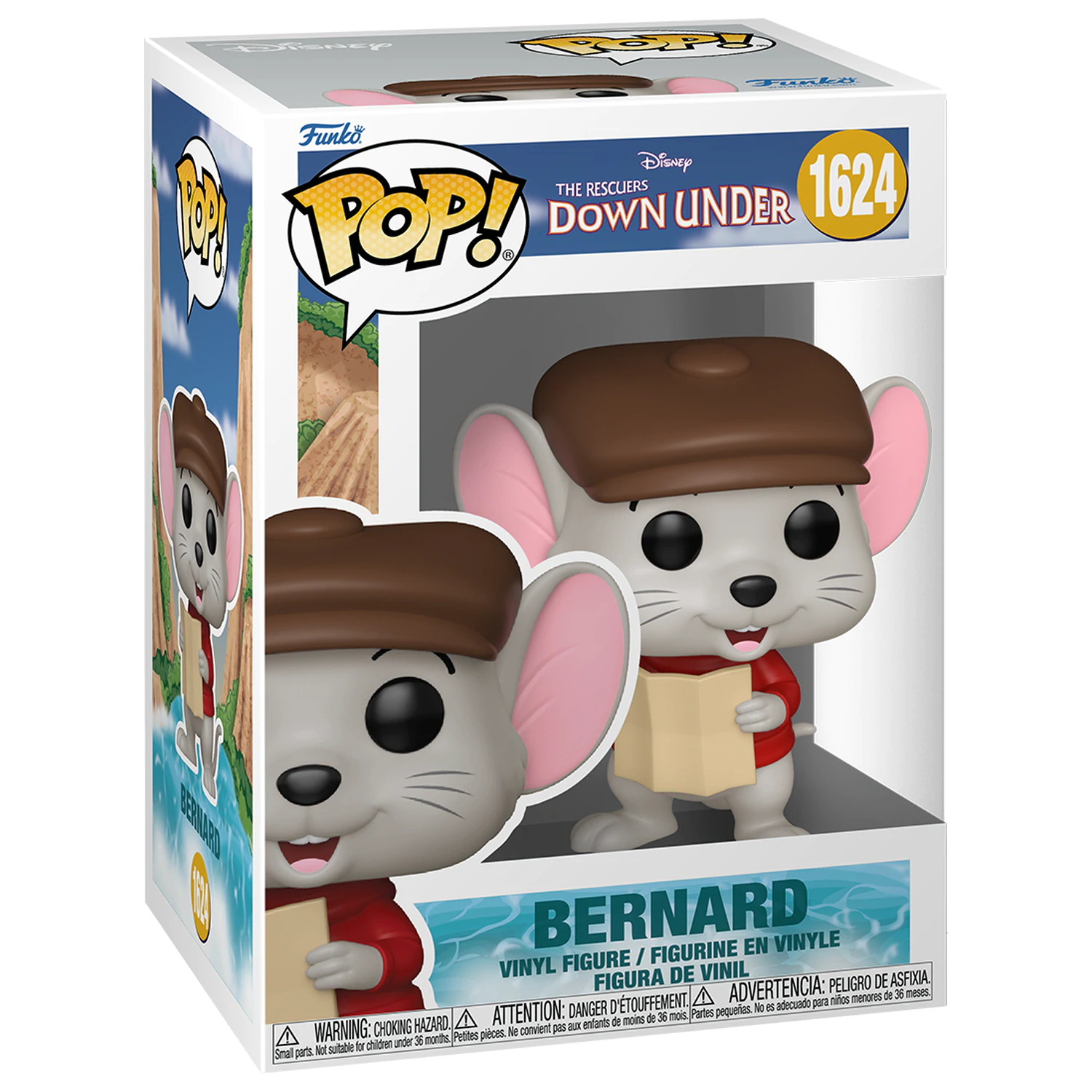 The Rescuers Down Under Funko POP! Disney Vinyl Figura Bernard 9 cm fotografija proizvoda