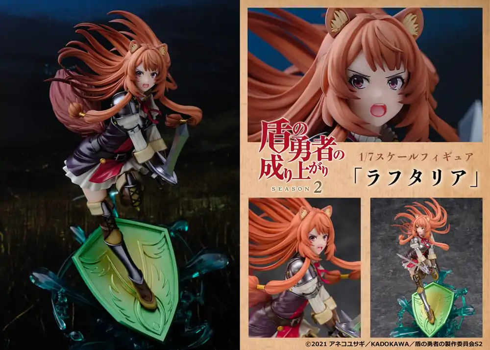 The Rising of the Shield Hero PVC statua 1/7 Raphtalia 27 cm fotografija proizvoda