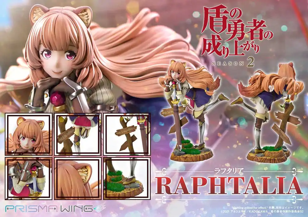 The Rising of the Shield Hero Season 2 Prisma Wing PVC Kip 1/7 Raphtalia 21 cm fotografija proizvoda