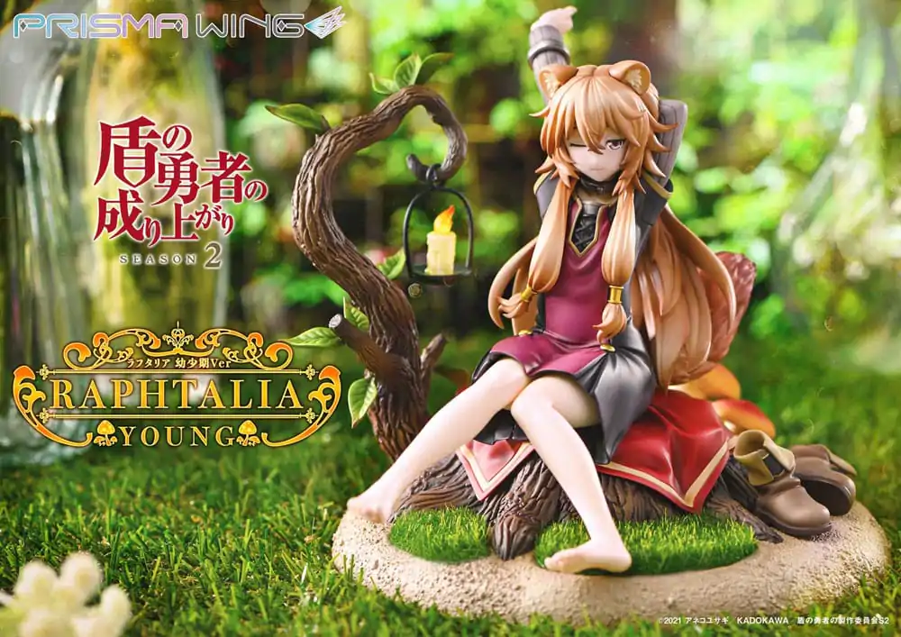 The Rising of the shield Hero Season 2 Prisma Wing PVC kip 1/7 Raphtalia Young Version 15 cm fotografija proizvoda