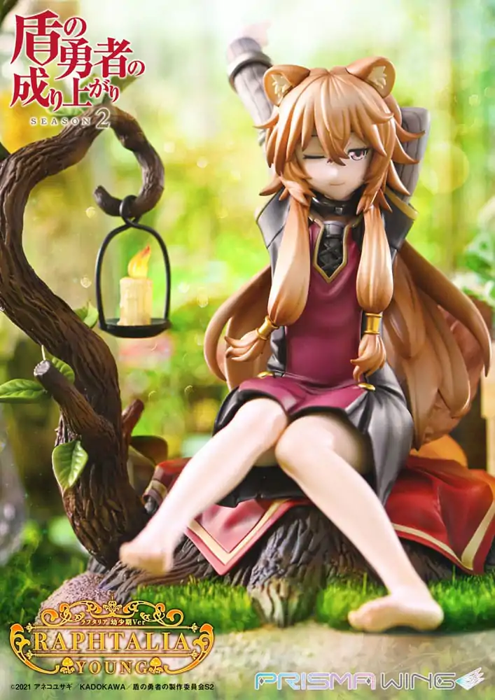 The Rising of the shield Hero Season 2 Prisma Wing PVC kip 1/7 Raphtalia Young Version 15 cm fotografija proizvoda