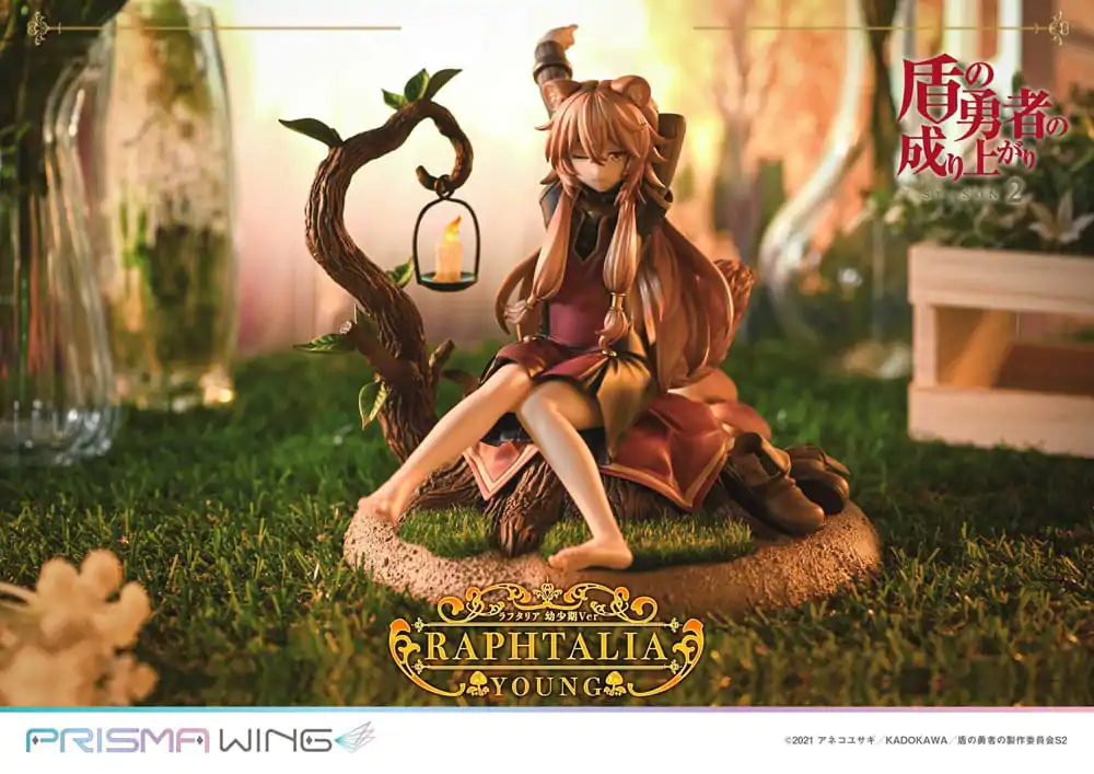 The Rising of the shield Hero Season 2 Prisma Wing PVC kip 1/7 Raphtalia Young Version 15 cm fotografija proizvoda