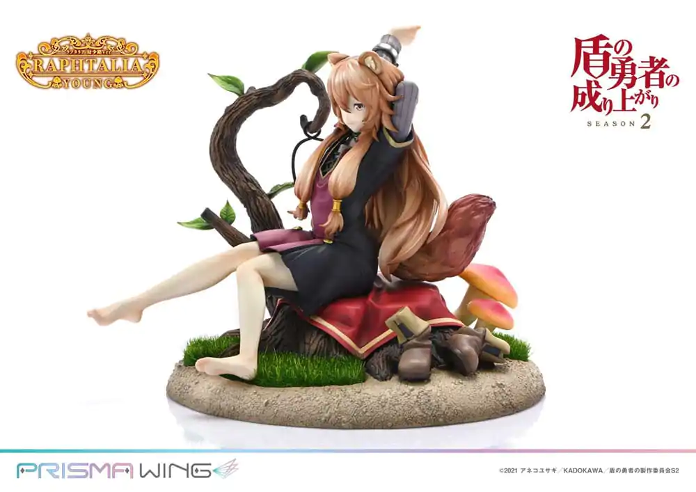 The Rising of the shield Hero Season 2 Prisma Wing PVC kip 1/7 Raphtalia Young Version 15 cm fotografija proizvoda