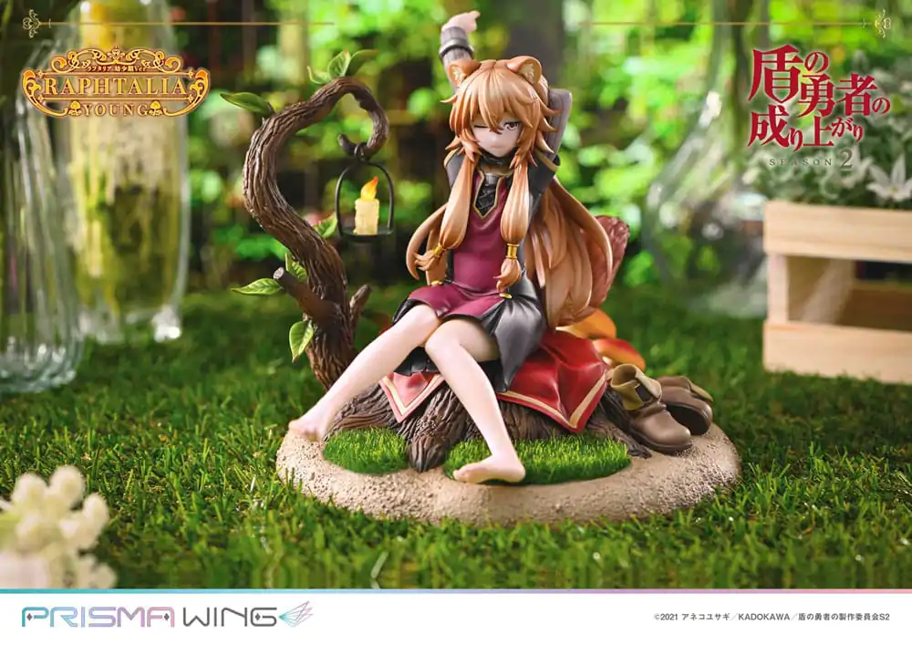 The Rising of the shield Hero Season 2 Prisma Wing PVC kip 1/7 Raphtalia Young Version 15 cm fotografija proizvoda