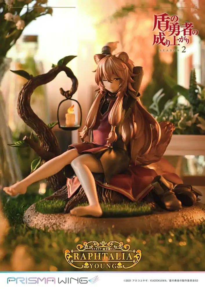 The Rising of the shield Hero Season 2 Prisma Wing PVC kip 1/7 Raphtalia Young Version 15 cm fotografija proizvoda