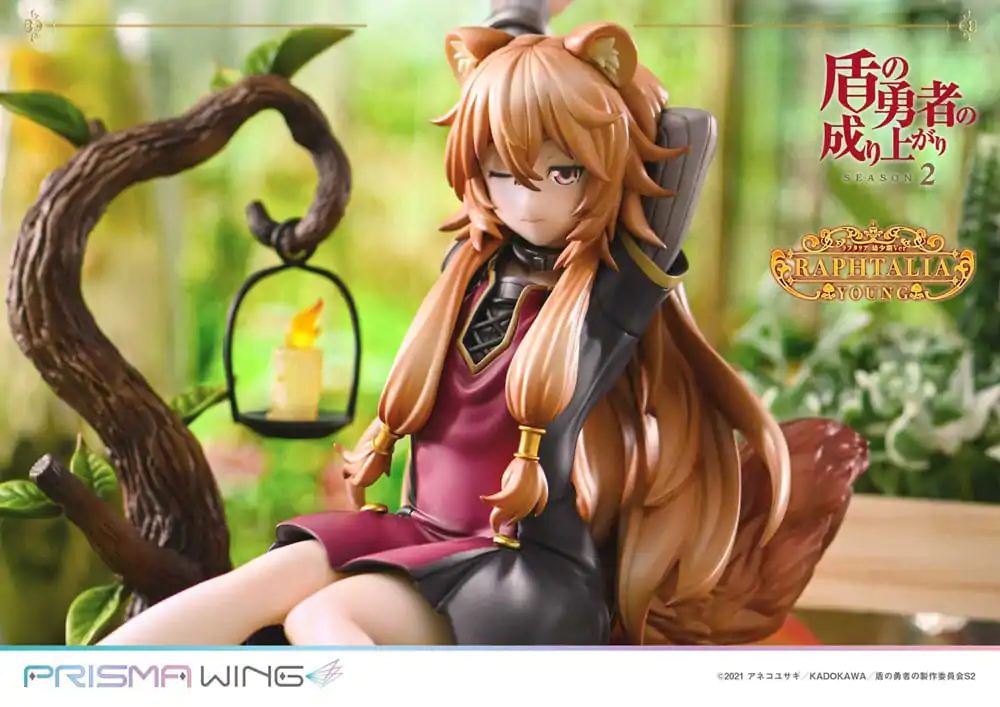 The Rising of the shield Hero Season 2 Prisma Wing PVC kip 1/7 Raphtalia Young Version 15 cm fotografija proizvoda