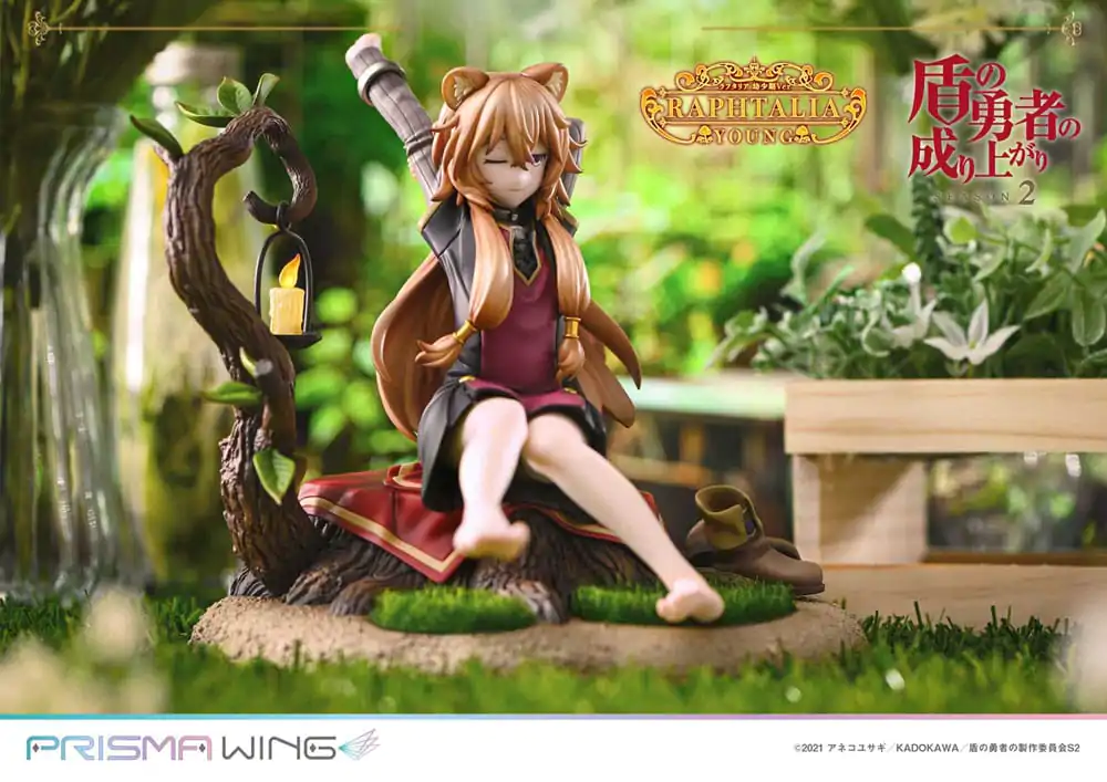 The Rising of the shield Hero Season 2 Prisma Wing PVC kip 1/7 Raphtalia Young Version 15 cm fotografija proizvoda