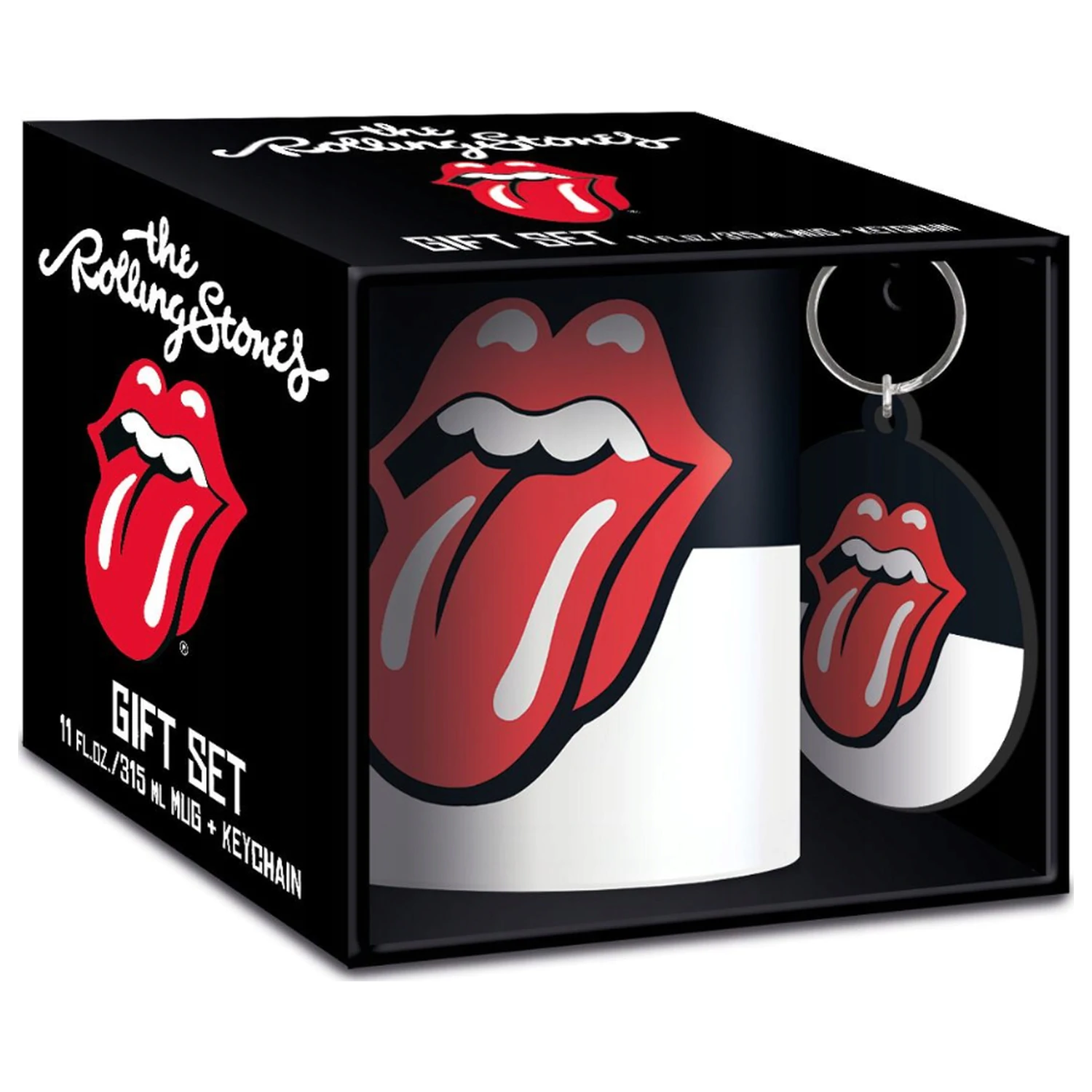 The Rolling Stones set šalice i privjeska za ključeve fotografija proizvoda