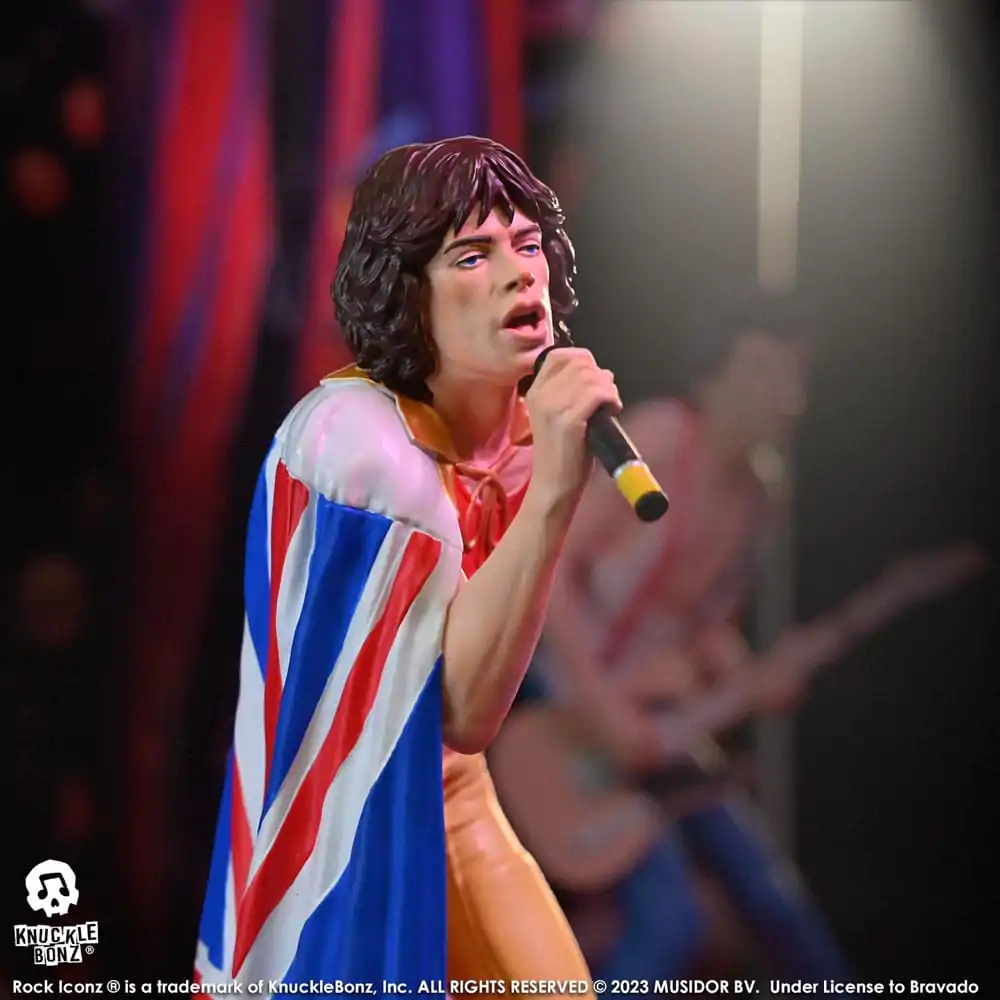 The Rolling Stones Rock Iconz Kipić Mick Jagger (Tattoo You Tour 1981) 22 cm fotografija proizvoda