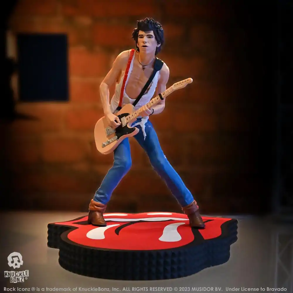 The Rolling Stones Rock Iconz kipić Keith Richards (Tattoo You Tour 1981) 22 cm fotografija proizvoda