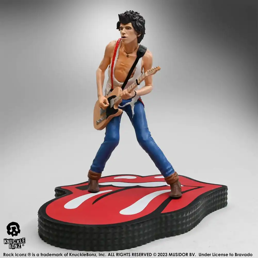 The Rolling Stones Rock Iconz kipić Keith Richards (Tattoo You Tour 1981) 22 cm fotografija proizvoda