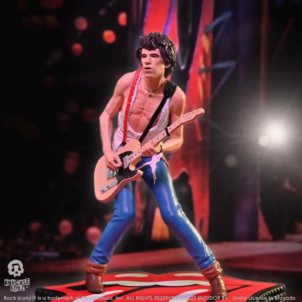 The Rolling Stones Rock Iconz kipić Keith Richards (Tattoo You Tour 1981) 22 cm fotografija proizvoda