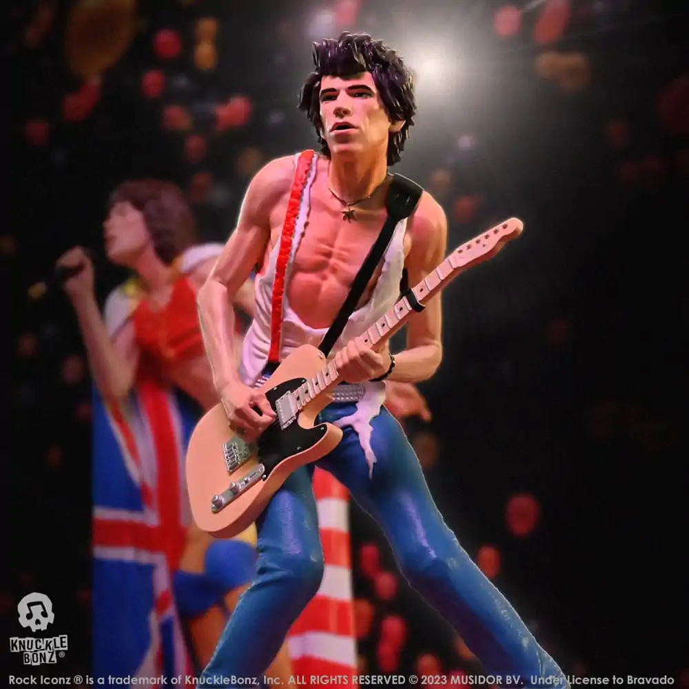 The Rolling Stones Rock Iconz kipić Keith Richards (Tattoo You Tour 1981) 22 cm fotografija proizvoda