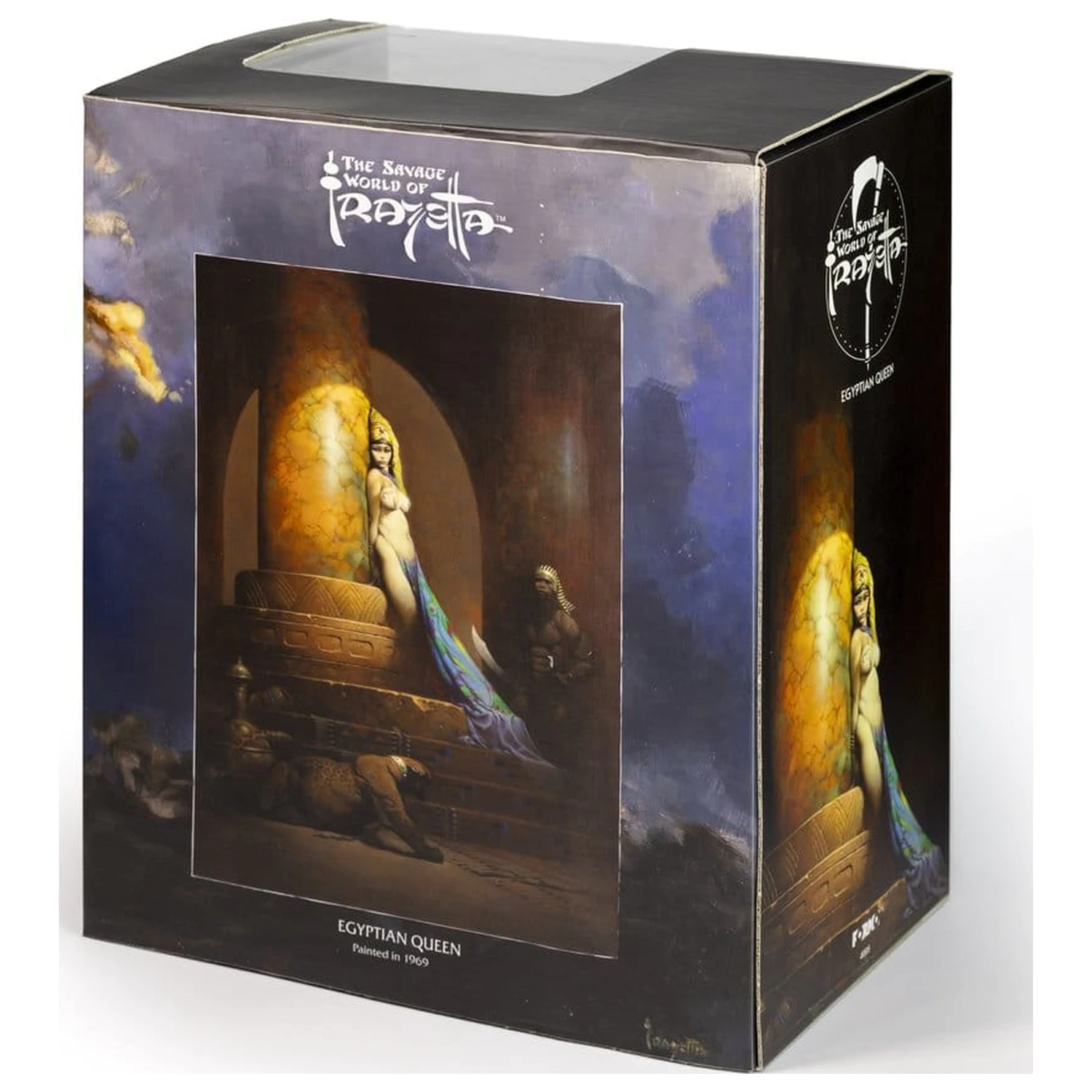 The Savage World of Frazetta akcijska figura set Egyptian Queen & The Guard (Museum Edition) 14 cm fotografija proizvoda