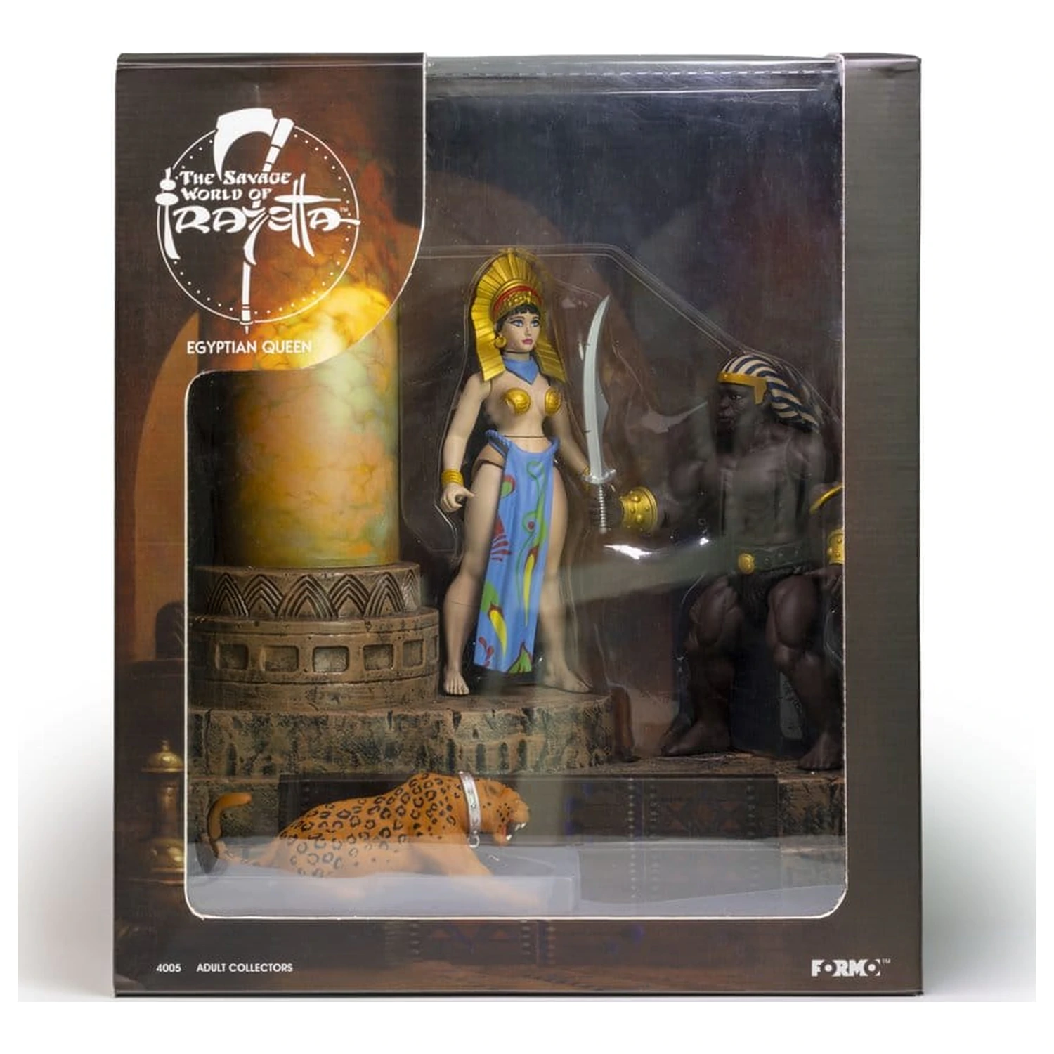 The Savage World of Frazetta akcijska figura set Egyptian Queen & The Guard (Museum Edition) 14 cm fotografija proizvoda