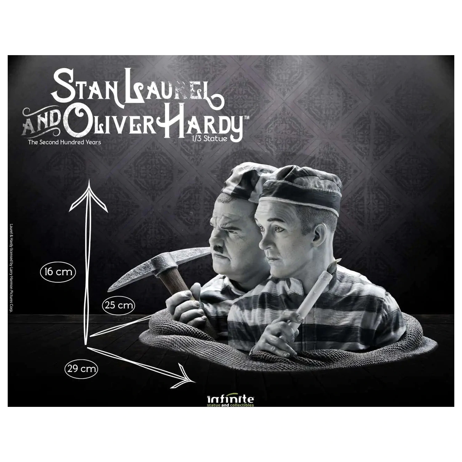 The Second Hundred Years Laurel & Hardy statua 1/3 16 cm fotografija proizvoda