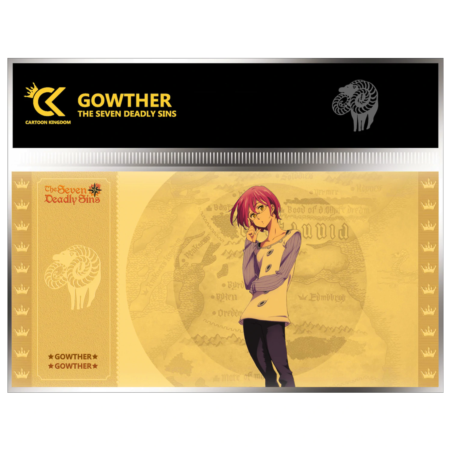 The Seven Deadly Sins Gowther Golden ulaznica fotografija proizvoda