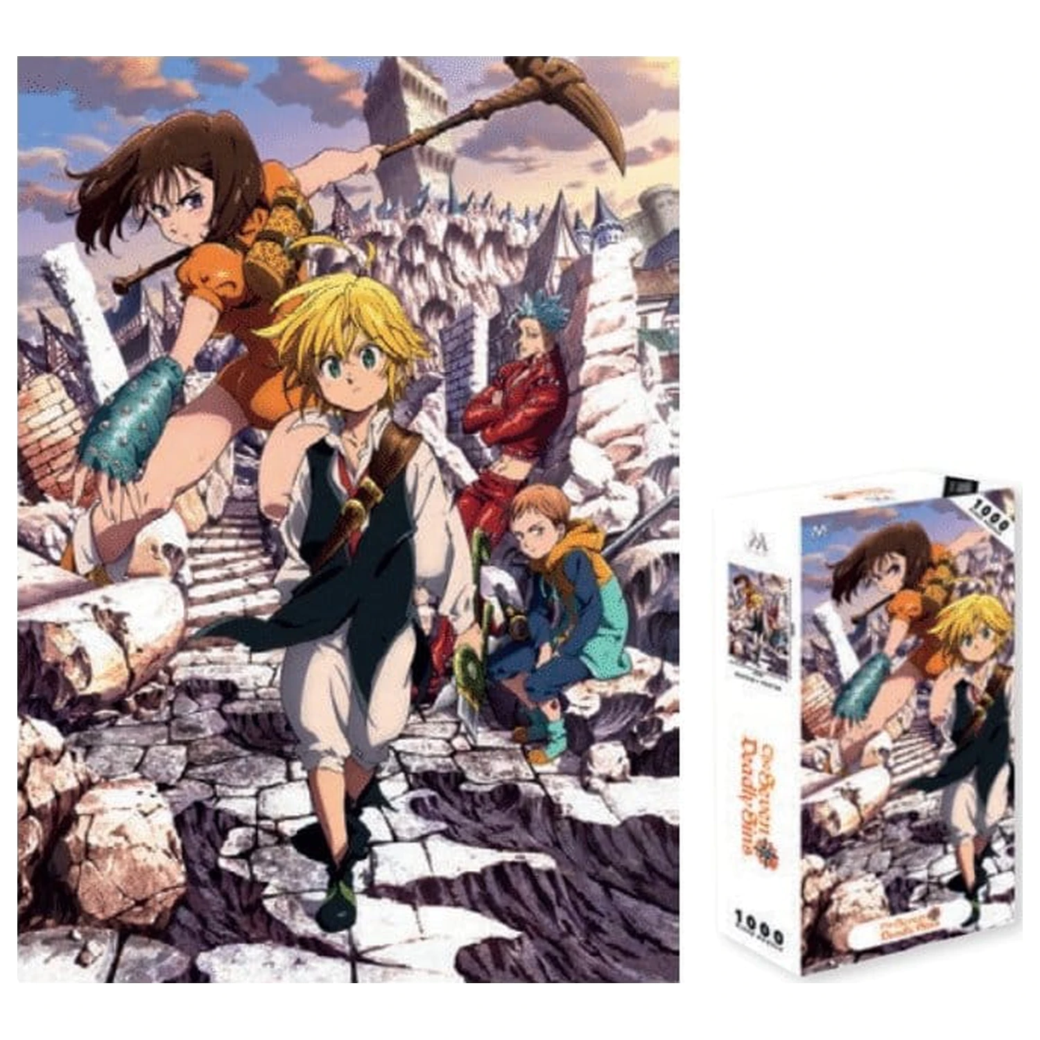 The Seven Deadly Sins puzzle (1000 dijelova) fotografija proizvoda