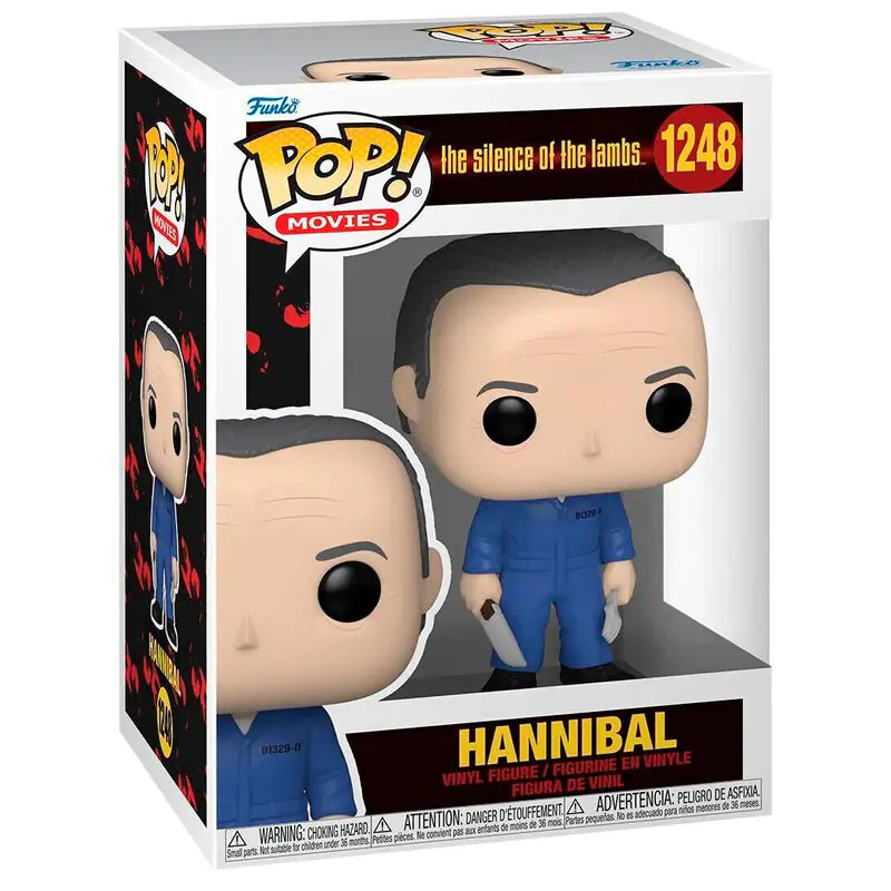 The Silence of the Lambs POP! Movies Vinyl Figure Hannibal w/ Knife and Fork 9 cm Figurica od vinila fotografija proizvoda