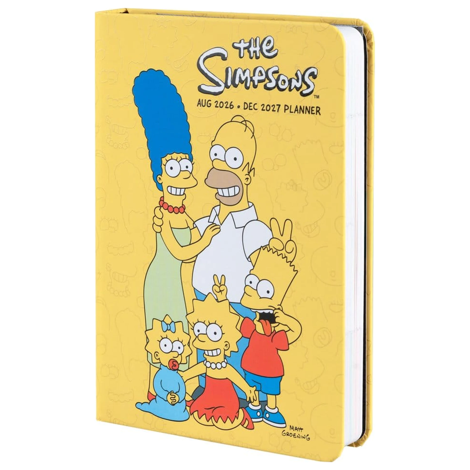 The Simpsons Akademski planer 2026/27 A6 *engleska verzija* fotografija proizvoda