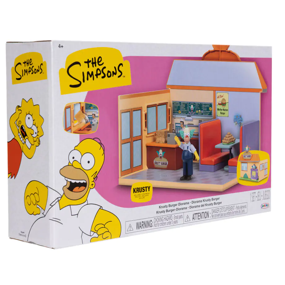 The Simpsons Burger Krusty set za igru fotografija proizvoda