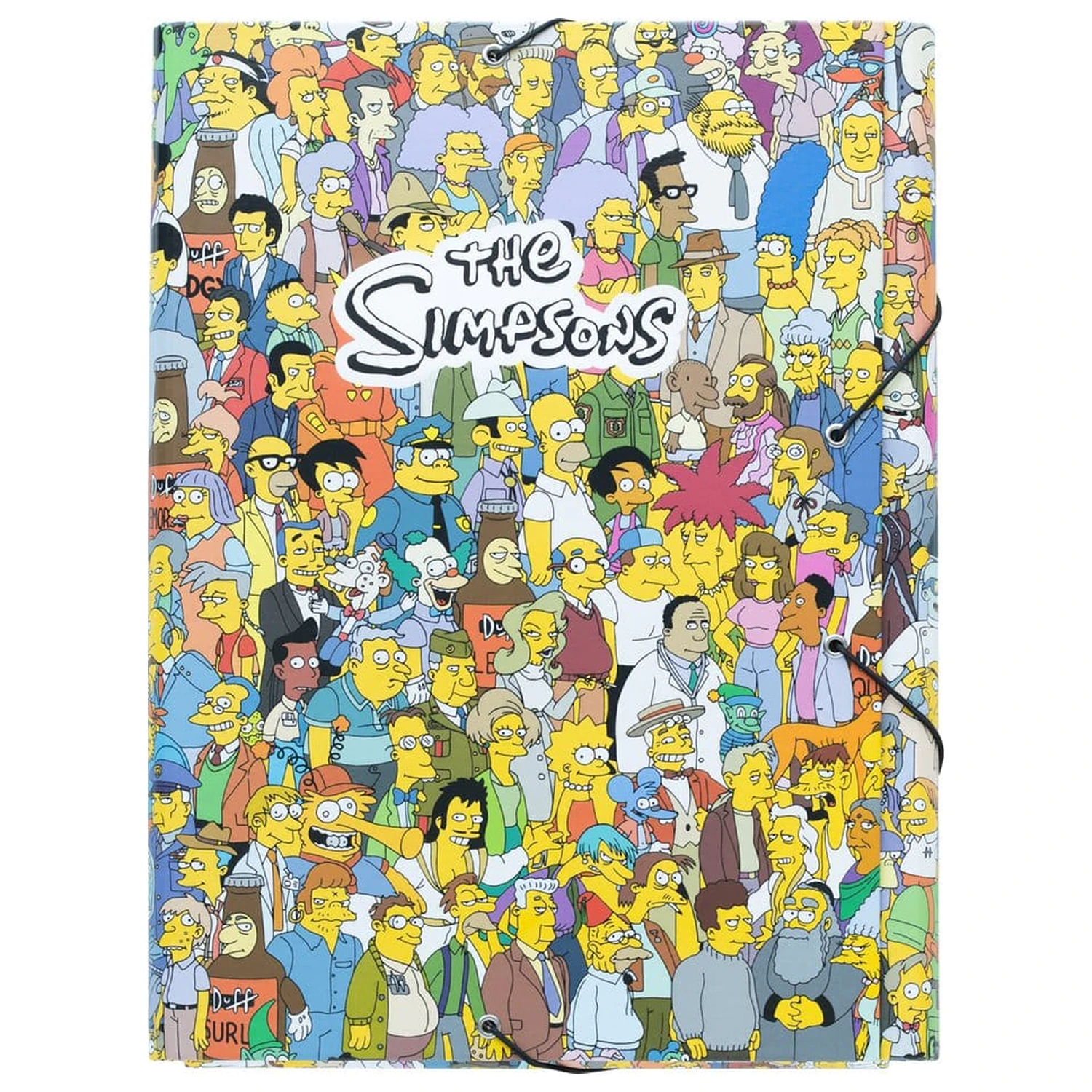 The Simpsons Fascikl s elastičnom trakom 34 x 26 cm fotografija proizvoda
