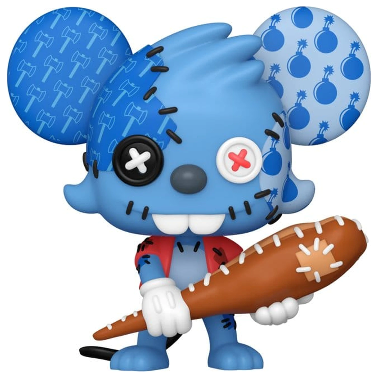 The Simpsons Funko POP! Animation vinilna figura Itchy Patchwork 9 cm fotografija proizvoda