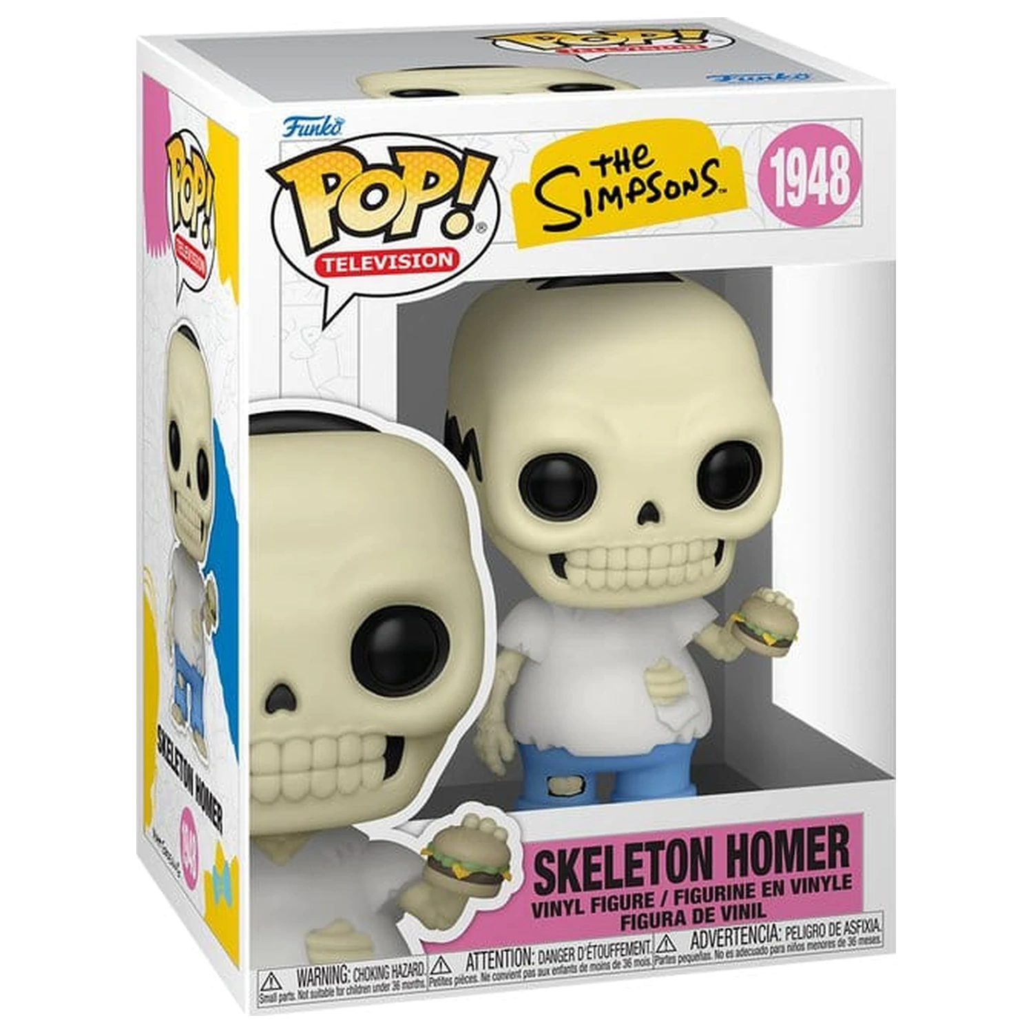 The Simpsons Funko POP! Animation vinilna figura Skeleton Homer 9 cm fotografija proizvoda