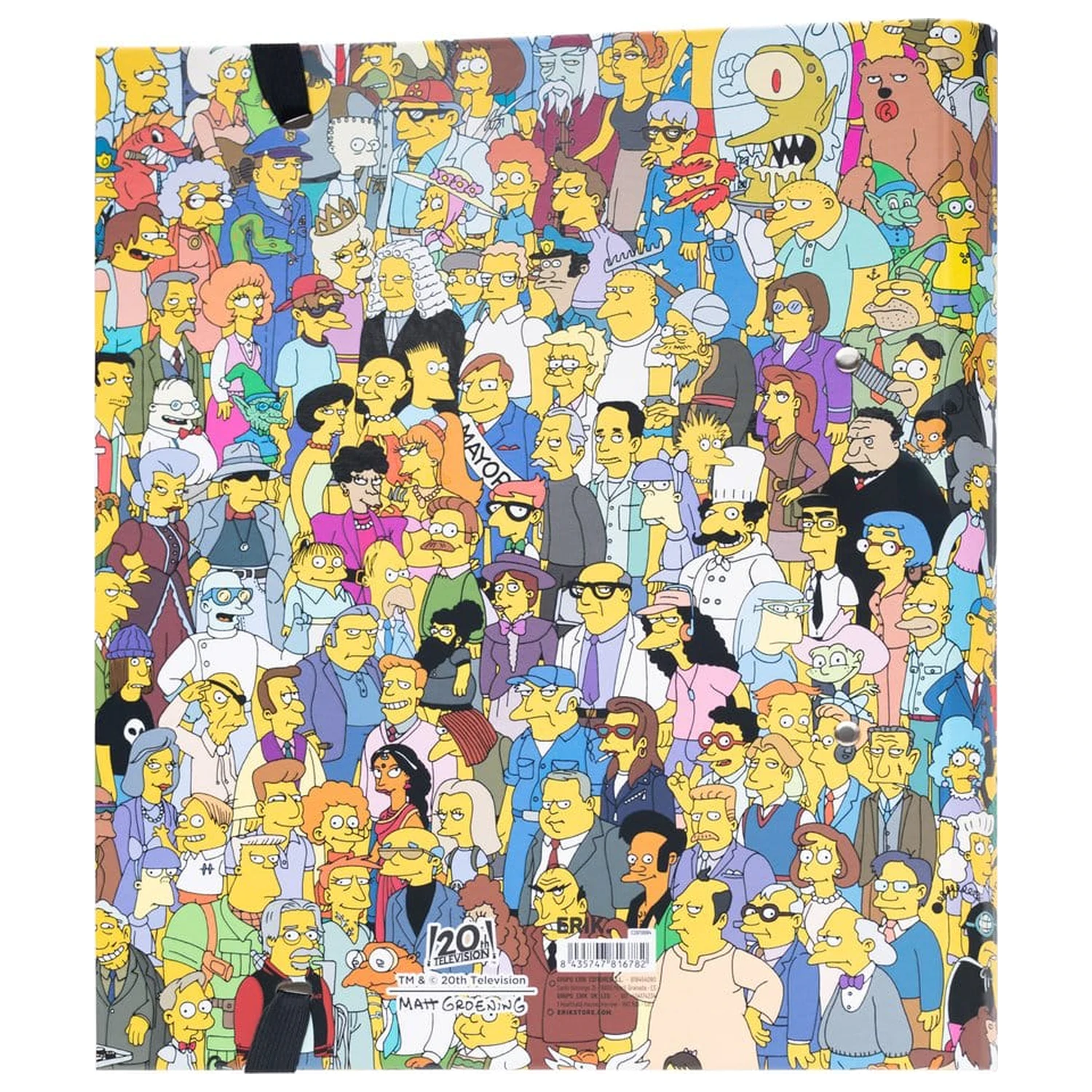 The Simpsons Registrator s 2 prstena 32 x 28 cm fotografija proizvoda