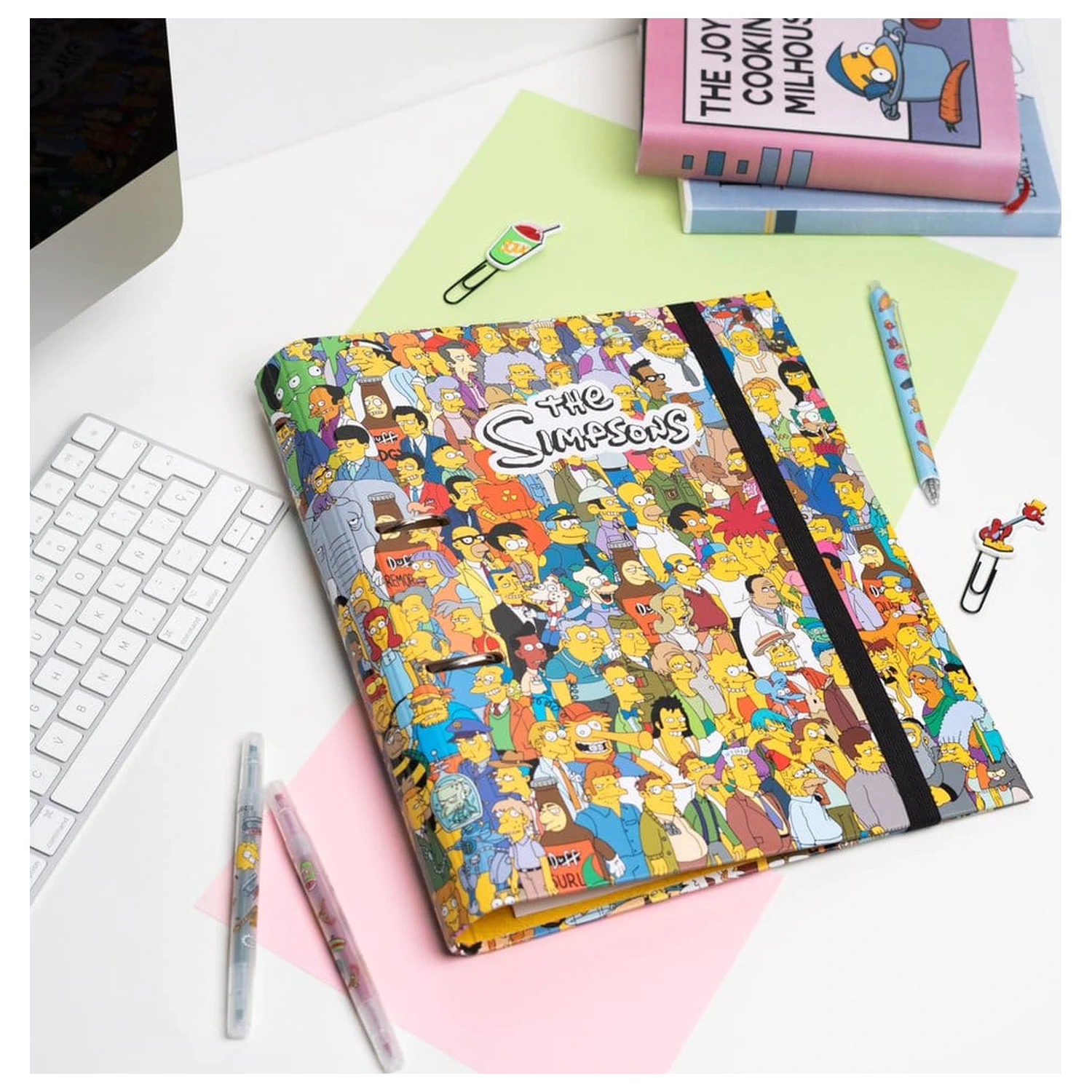 The Simpsons Registrator s 2 prstena 32 x 28 cm fotografija proizvoda