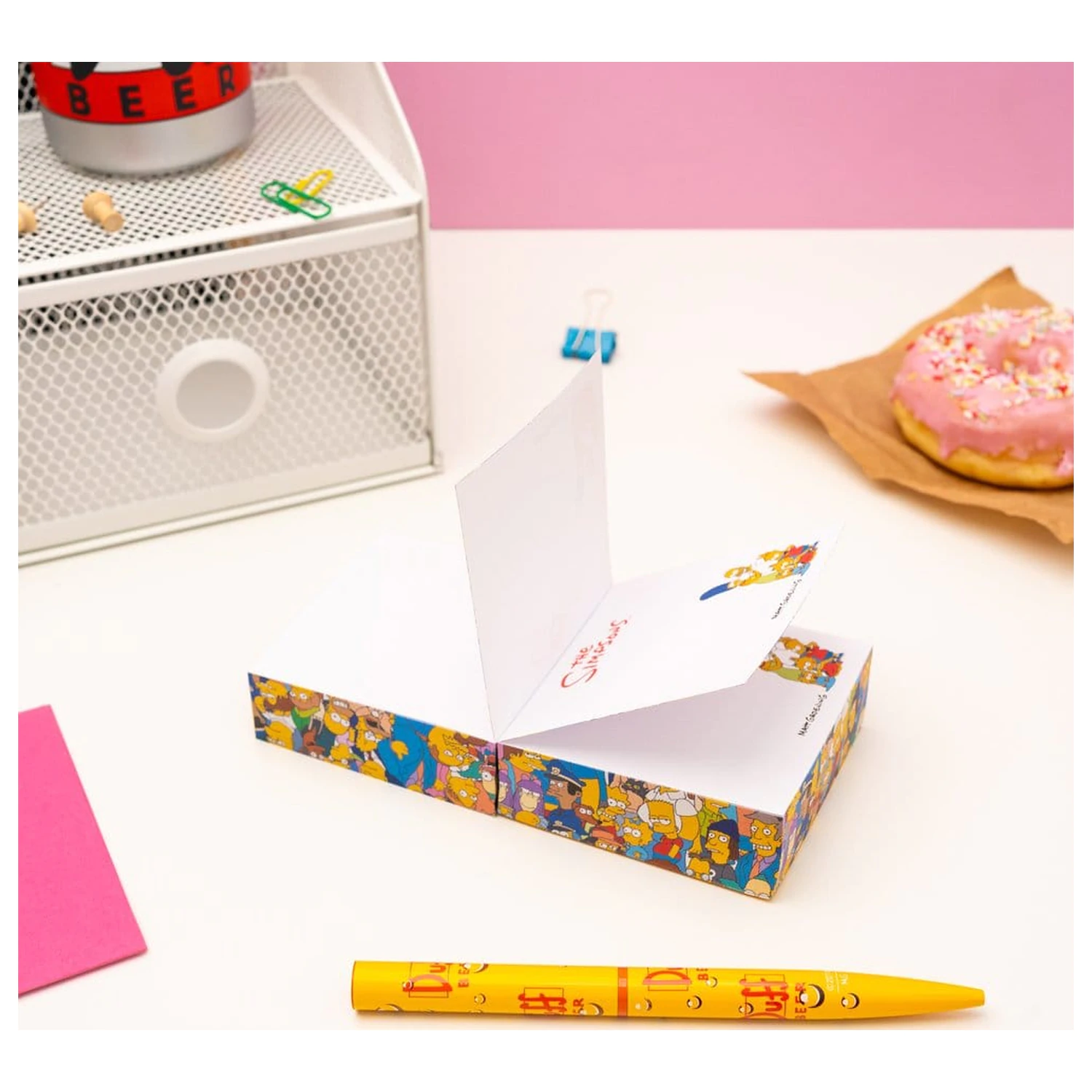 The Simpsons Memo blok 8 x 8 cm fotografija proizvoda