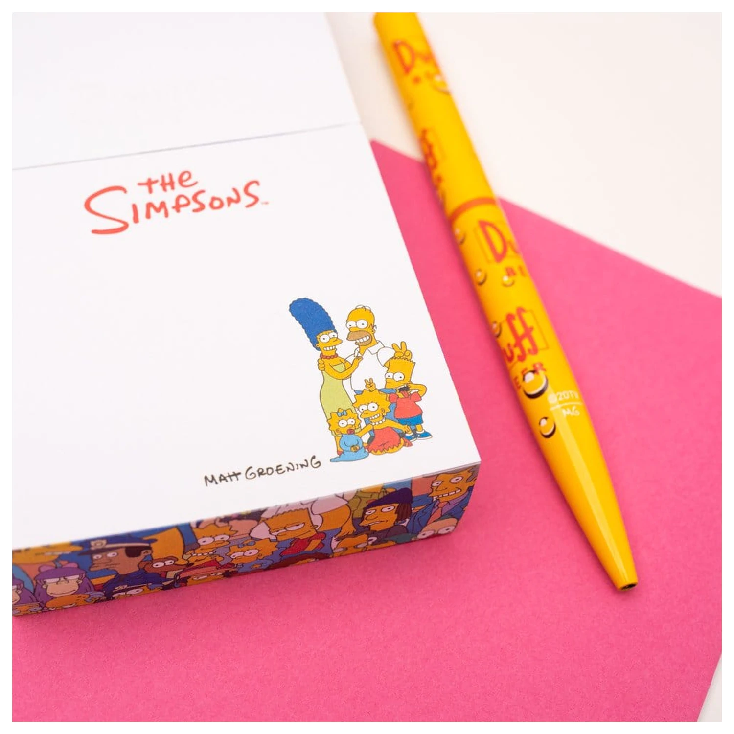 The Simpsons Memo blok 8 x 8 cm fotografija proizvoda