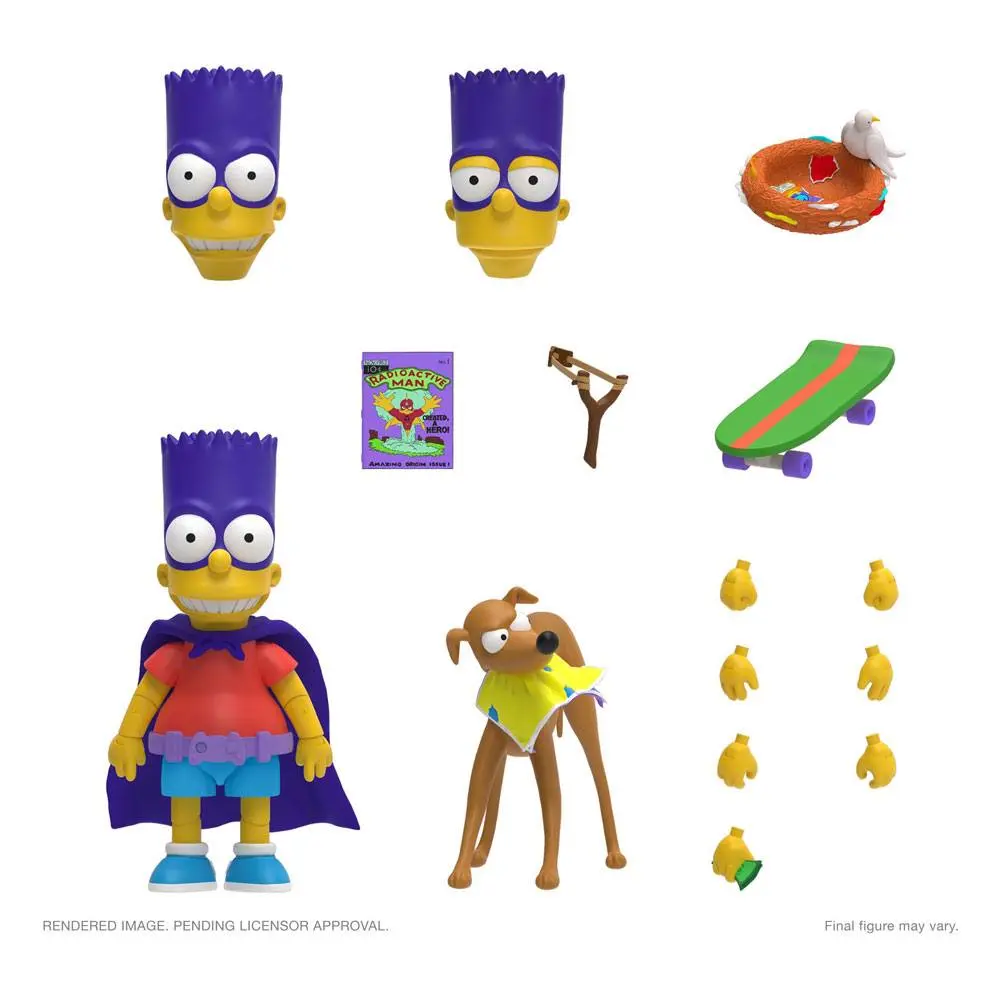The Simpsons Ultimates akcijska figura Bartman 18 cm fotografija proizvoda