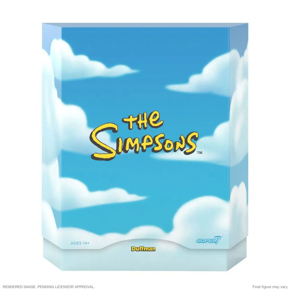 The Simpsons Ultimates akcijska figura Duffman 18 cm fotografija proizvoda