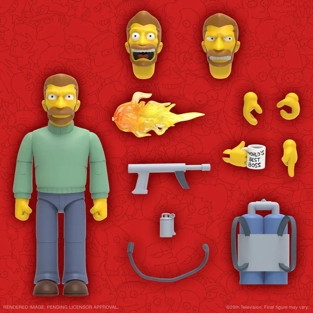 The Simpsons Ultimates akcijska figura Hank Scorpio 18 cm fotografija proizvoda