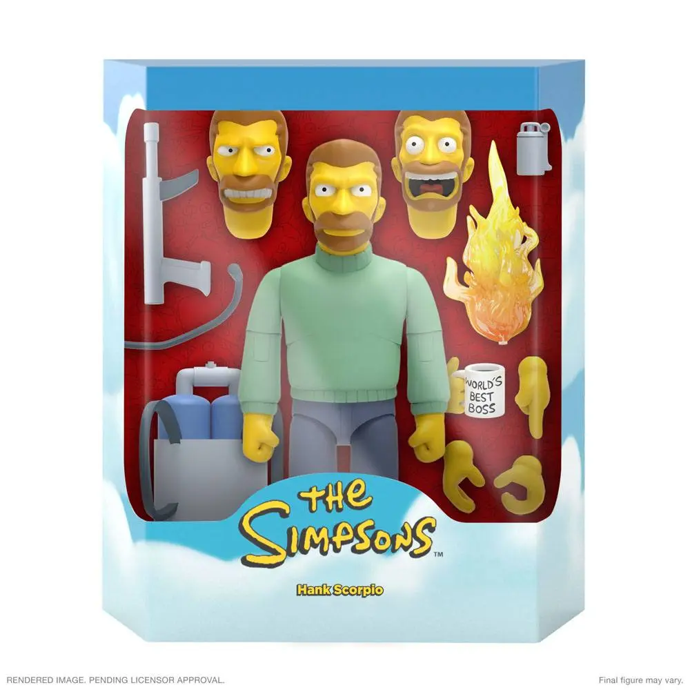 The Simpsons Ultimates akcijska figura Hank Scorpio 18 cm fotografija proizvoda